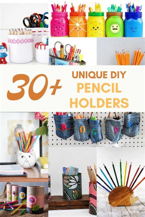 pencil holder target|Creative DIY Pencil Holder Ideas .